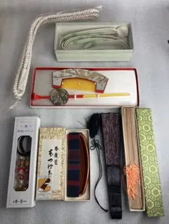 和装小物 櫛 くし 簪 かんざし 扇 帯締め 髪飾り 着物 蒔絵 お六櫛