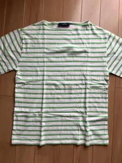 セントジェームス　ピリアック T5 ライトグリーン×ホワイト