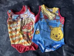 アンパンマン くまのプーさん ロンパース 2枚セットのサムネイル