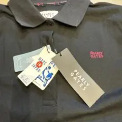 パーリーゲイツ　黒 　ポロシャツ