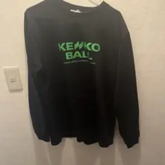 KENKO BALL ブラック 長袖カットソー L