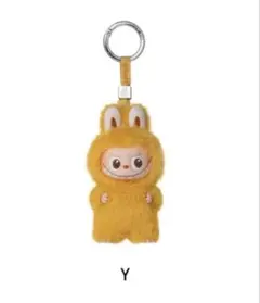 LABUBU pin for love イニシャルY