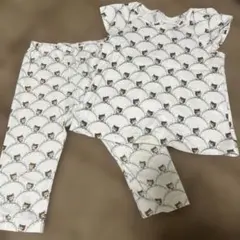 UNIQLO×Paul & JOE 猫柄 Tシャツとレギンスのセット 110cm