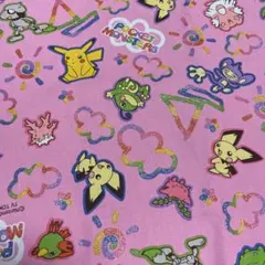 ポケットモンスター 生地 はぎれ ポケモン 手芸 ハンドメイド 入園入学準備