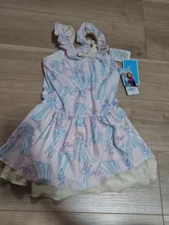 アナと雪の女王 ワンピース水着 130cm