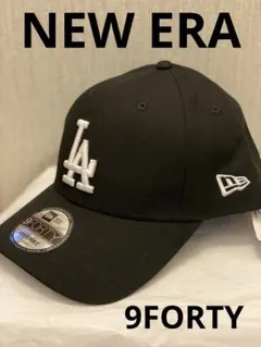 NEW ERA ニューエラ 9FORTY キャップ ドジャース 黒　　ブラックのサムネイル