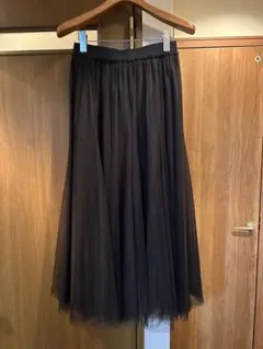 Spick & Span ランダムチュールプリーツスカート　38 美品】Spick & Spanランダムチュールプリーツスカート38 - メルカリ