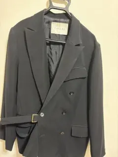 CULLNI ブラック テーラードジャケット