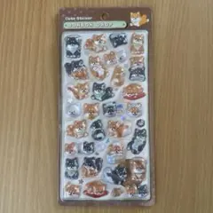 【正規品】ボンボンドロップシール　和柄　柴犬　犬　いぬ　新品未開封