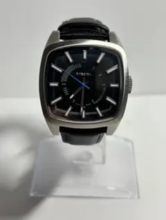 DIESEL ディーゼル 腕時計 スクエア ブラック 新品電池交換済み