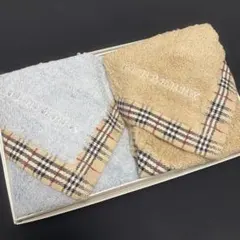 BURBERRY ウォッシュタオルセット　2枚　新品