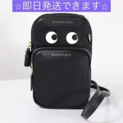 新品⭐︎アニヤハインドマーチ Essentials ブラック ミニショルダーバッグ