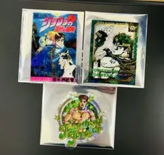 ジョジョの奇妙な冒険 クリアステッカーコレクション　第1部全種セット　ジョナサン