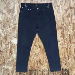 ポルトガル製 APC モールスキン パンツ ブラックのサムネイル