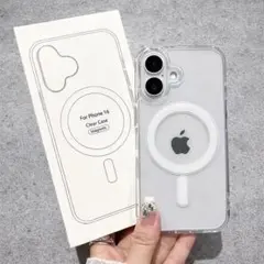 【新品】iPhone16 MagSafe クリアケース