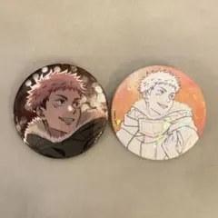 呪術廻戦　マルキューブ　缶バッジ　虎杖悠仁