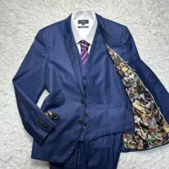 現行 極美品 ポールスミス ロロピ 光沢ケンジントン 裏地ドット 背抜