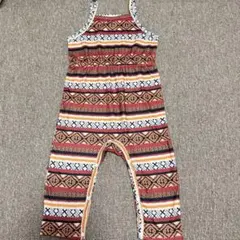 SHEIN ベビー ロンパース 12-18M オルテガ柄
