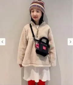 ビームスボーイ フリースジャケット