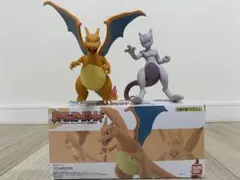 ポケモン　リザードン ミュウツー フィギュアセット
