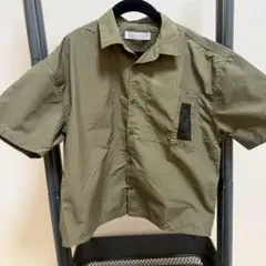 ZARA 半袖シャツ カーキ（size7Y / 122cm）