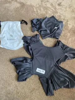 韓国コニー抱っこ紐サマーメッシュ　チャコールグレーXSサイズKonny