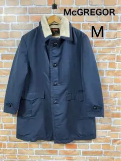 McGREGOR マックレガー　コート　裏ボア　ネイビー　裏起毛　M