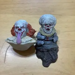 映画 IT／イット ペニーワイズ フィギュア 2個のサムネイル