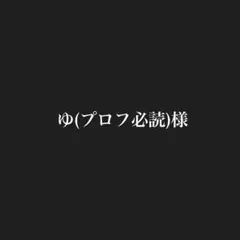 ゆ(プロフ必読)様 専用
