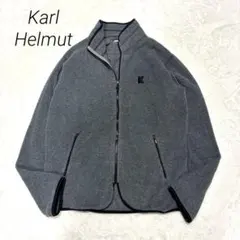 希少✨カールヘルム 洗える メンズ フリース ジャケット ブルゾン ジャンパー