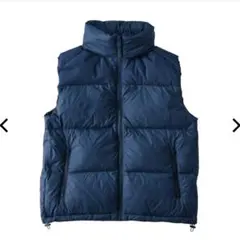 未開封 ワークマン L 紺 リペアテック 洗えるフュージョンダウンスタンドベスト