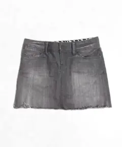 00s Y2K vintage ダメージ デニムミニスカート