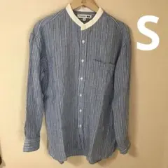 UNIQLO×JW ANDERSON リネンオーバーサイズスタンドカラーシャツ