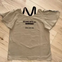 JENNI LOVE GIRL Tシャツ ベージュ 160