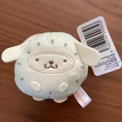 サンリオキャラクターズ　フルーツ着ぐるみマスコット　キウイ　ポムポムプリン