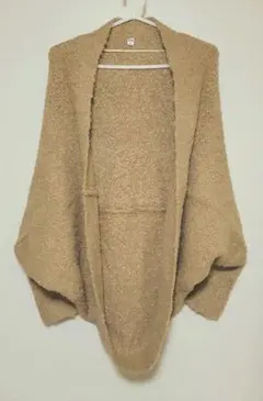 【美品】UNIQLO カーディガン ベージュ
