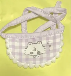 ちいかわベビー トレーディングミニよだれかけ モモンガ