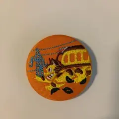 こきんちゃん様専用☆となりのトトロ 刺繍ブローチ ネコバス