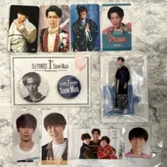 渡辺翔太　SnowMan 缶バッチ　アクスタ　写真