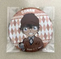 名探偵コナン　トレーディングメタリック缶バッジF　 江戸川コナン