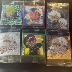 ワンピース　ウエハースシール　6枚セット
