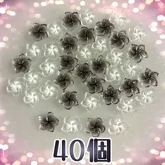 プルメリア ネイルパーツ 40個のサムネイル