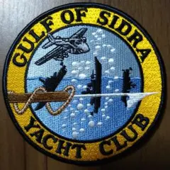 【米海軍 リビア 爆撃作戦参加記念】ミリタリーパッチ 高品質 日本製 刺繍 希少