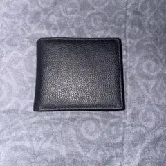 黒レザー 二つ折り財布 カードポケット7値下げ⭕️
