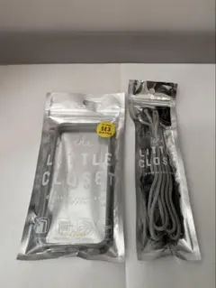 【新品】iPhone SE/8/7/6s/6 スマホケース&肩かけロープ　セット