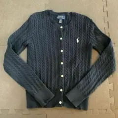 ラルフローレン　カーディガン　紺色　140cm