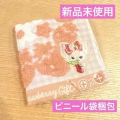 【匿名発送】ダッフィー ハートフェルトストロベリーギフト タオルハンカチ