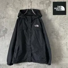 ザノースフェイス　マウンテンパーカー　人気アイテム　ナイロン　黒　レディースS