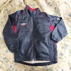 UMBRO アンブロ ウィンドブレーカー ジャケット ネイビー×レッド