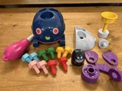 セガフェイブ アンパンマン くみたてDIY ねじねじもぐりん　バイキンマン